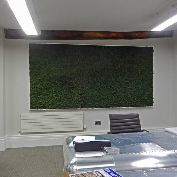 Moss Walls Supplied And Installed To offices throughout the West Midlands & Manchester